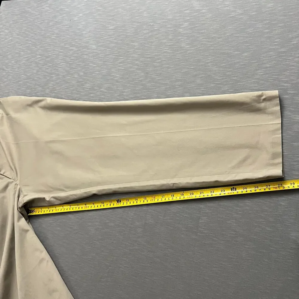 Dockers Beige Baggy Straight Leg Dress Chino Pants 38x30 Y2K Preppy Streetwear